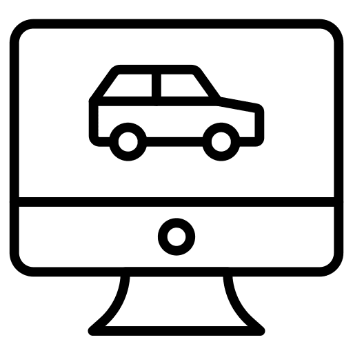 Monitor screen monitor electronics icon