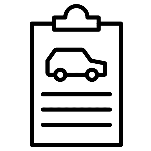 Report car files and folders service icon