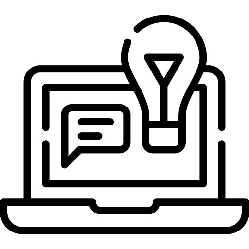 Idea light lightbulb idea icon