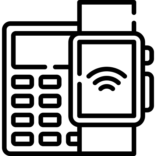 Payment payment commerce and shopping smartwatch icon