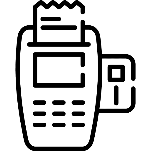 Pos commerce payment paying icon