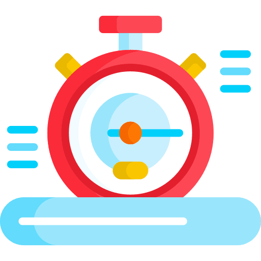 Time speed sports and competition fast icon