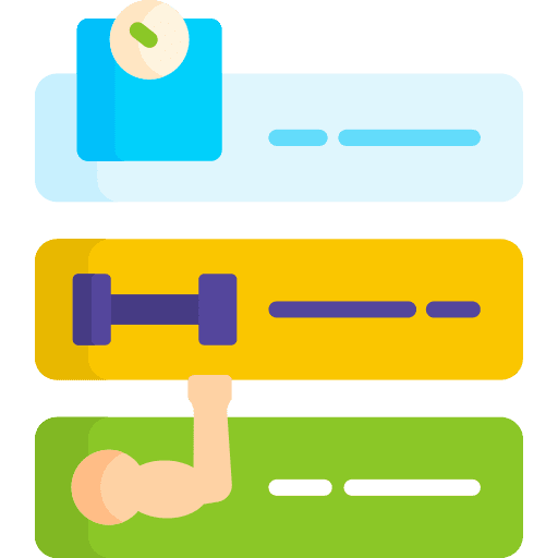 Workout workout training sports and competition icon