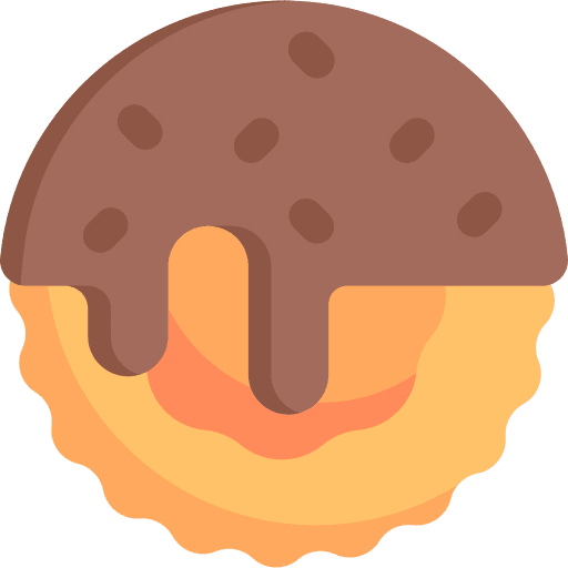 Cookie sugar sweet food chocolate icon