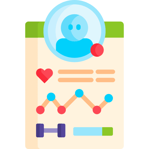 User profile user profile gym sports and competition icon
