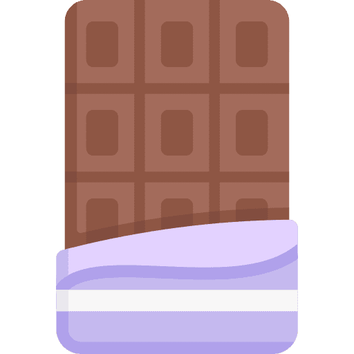 Chocolate gastronomy sugar chocolate icon Chocolate gastronomy sugar chocolate icon