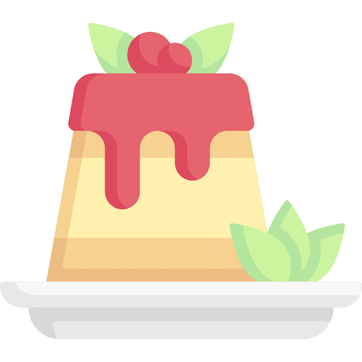 Pudding sweet food pudding gastronomy icon Pudding sweet food pudding gastronomy icon