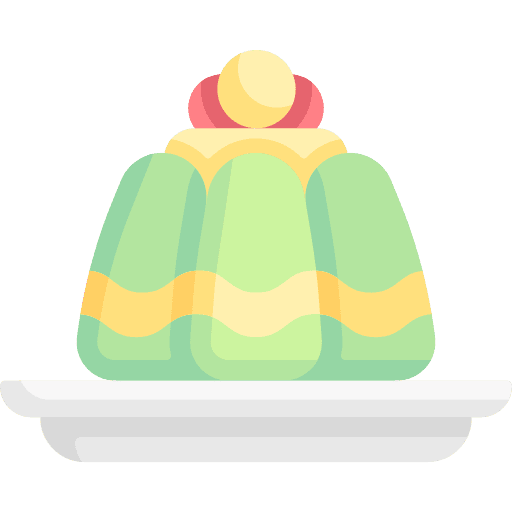 Jelly dessert food and restaurant jelly icon Jelly dessert food and restaurant jelly icon