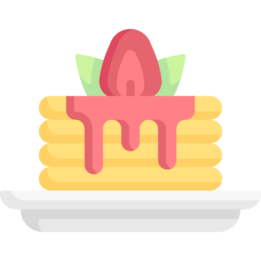 Pancake syrup dessert pancake icon Pancake syrup dessert pancake icon