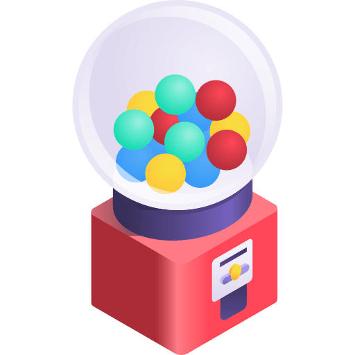 Candy machine sugar gum sweet icon Candy machine sugar gum sweet icon