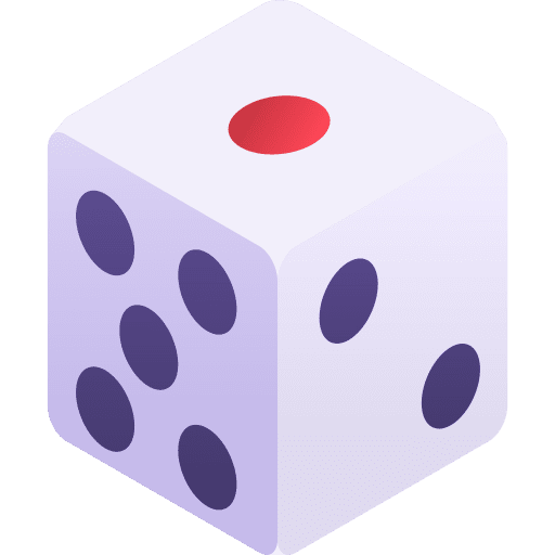 Dice isometric entertainment gambling icon Dice isometric entertainment gambling icon