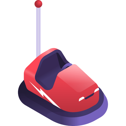 Bumper car fair bumper car transportation icon Bumper car fair bumper car transportation icon