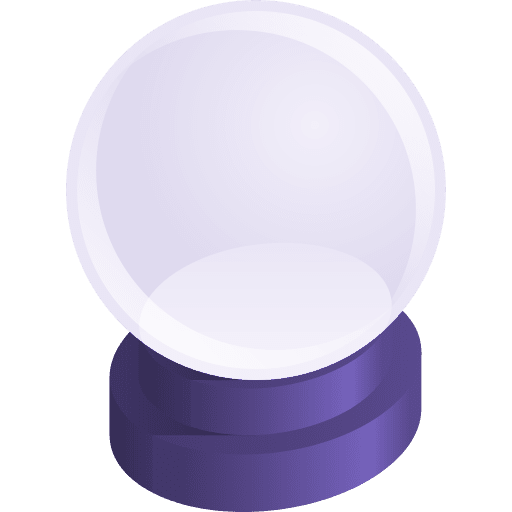 Crystal ball magician entertainment astrology icon Crystal ball magician entertainment astrology icon