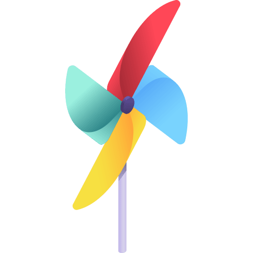 Pinwheel kid and baby child toy windmill icon Pinwheel kid and baby child toy windmill icon