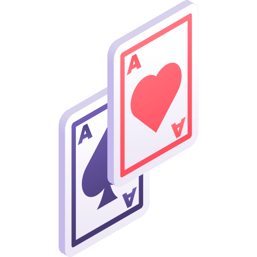 Playing card isometric hobbies and free time club card icon Playing card isometric hobbies and free time club card icon