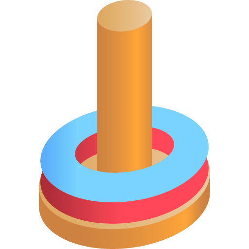 Ring toss games isometric ring toss icon Ring toss games isometric ring toss icon