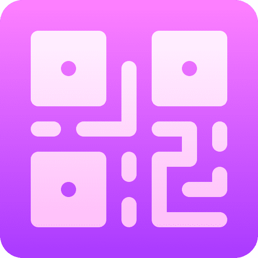 Qr code quick response code technology technological icon