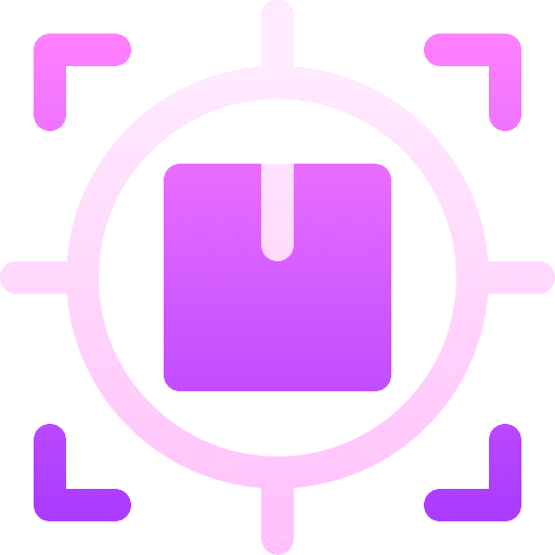 Target targeting box objective icon Target targeting box objective icon