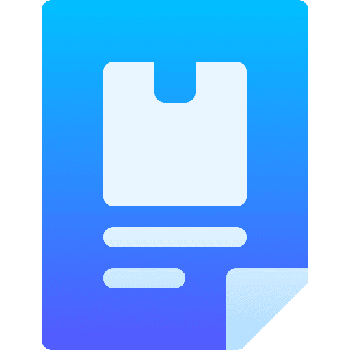 Delivery box file check mark document icon Delivery box file check mark document icon