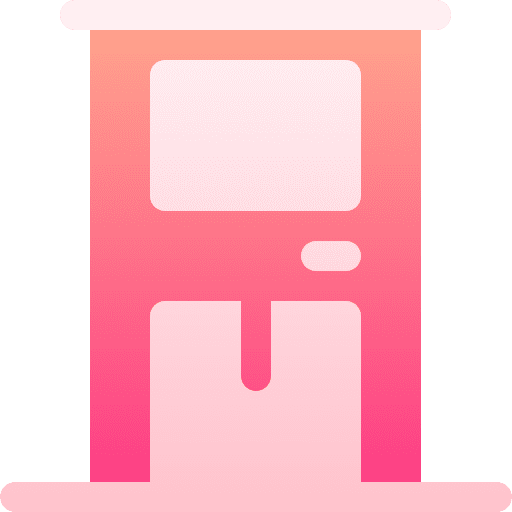 Door delivery building house shipping and delivery icon Door delivery building house shipping and delivery icon