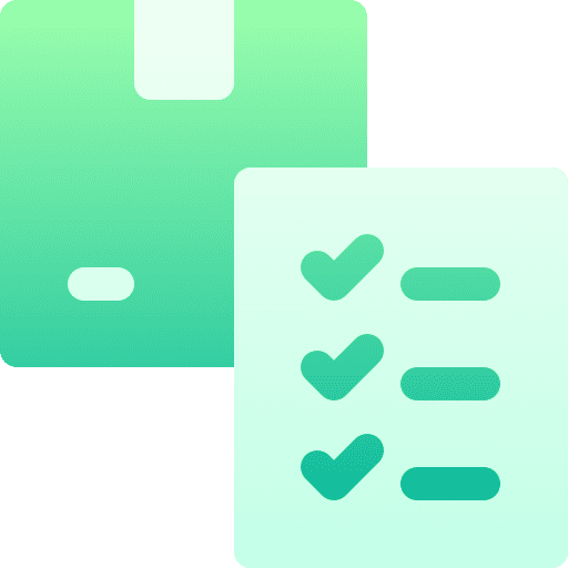 Check list box shipping and delivery clipboard icon Check list box shipping and delivery clipboard icon