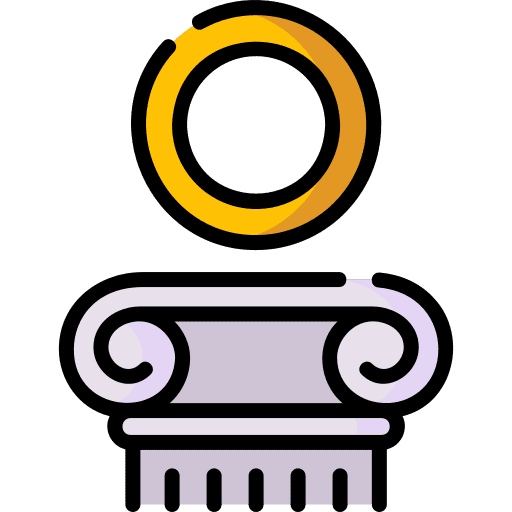 Omicron language shapes alphabet icon Omicron language shapes alphabet icon