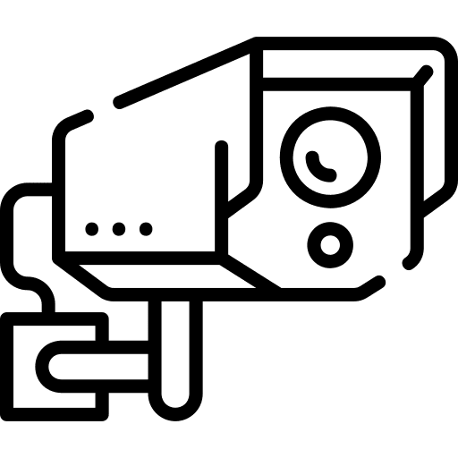 Security camera cctv surveillance communications icon Security camera cctv surveillance communications icon