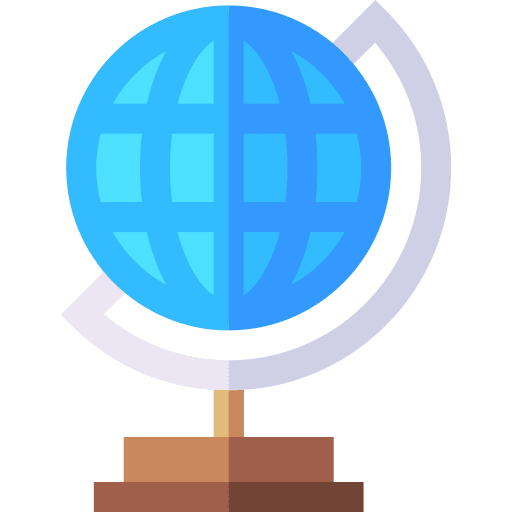 Globe earth planet education planet earth icon