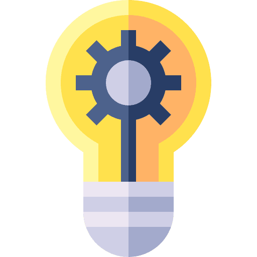 Idea concept illumination idea icon