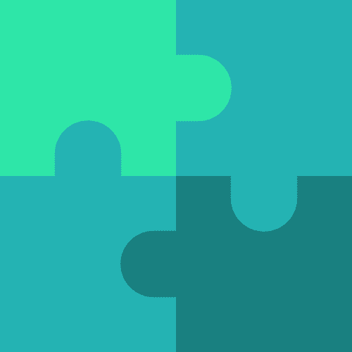 Puzzle piece hobbies and free time gaming icon