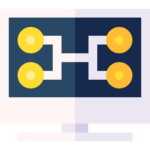 Computer electronics computer network icon Computer electronics computer network icon