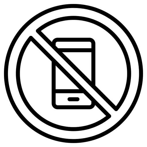 No phone electronics no phone smartphone icon No phone electronics no phone smartphone icon
