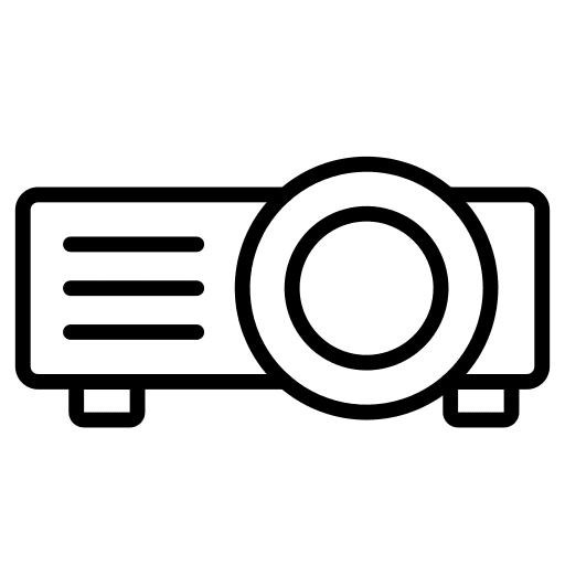 Projector cinema electronics presentation icon Projector cinema electronics presentation icon