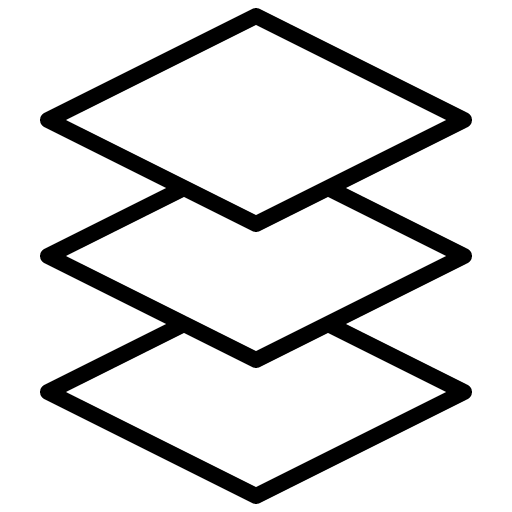 Layer graphic tool graphics editor interfaces icon