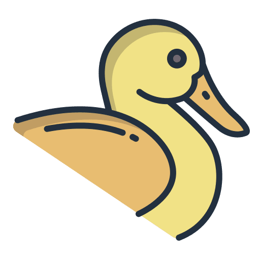 Duck fauna animal kingdom animals icon