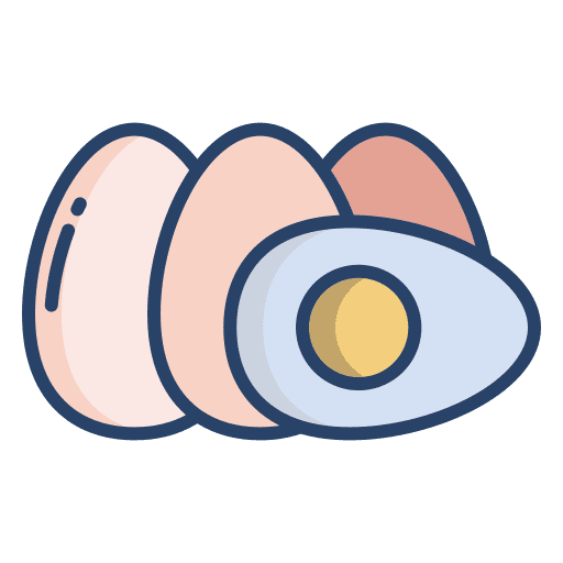 Egg boiled egg tray food and restaurant icon Egg boiled egg tray food and restaurant icon