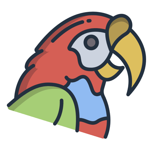 Parrot beak parrot animals icon Parrot beak parrot animals icon
