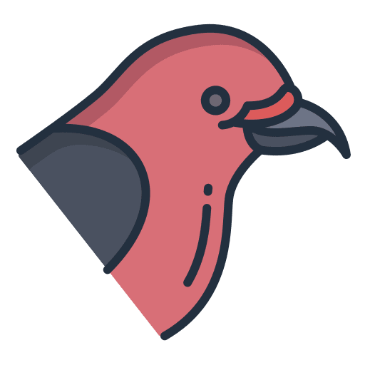 Crossbill animals ornithology zoology icon Crossbill animals ornithology zoology icon