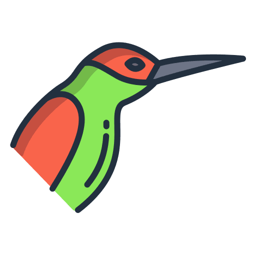 Humming bird wild life zoology humming bird icon Humming bird wild life zoology humming bird icon