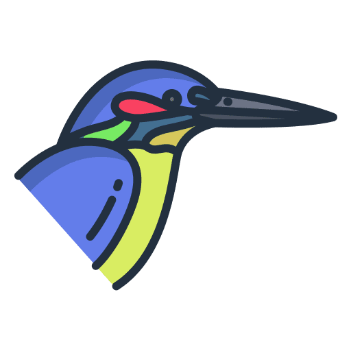 Kingfisher ornithology kingfisher bird icon Kingfisher ornithology kingfisher bird icon