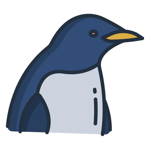 Penguin animal kingdom wild life cold icon Penguin animal kingdom wild life cold icon