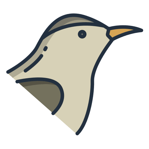 Bird ornithology zoology animals icon Bird ornithology zoology animals icon