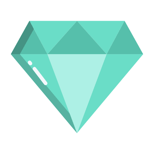 Diamond wealth diamond precious stone icon