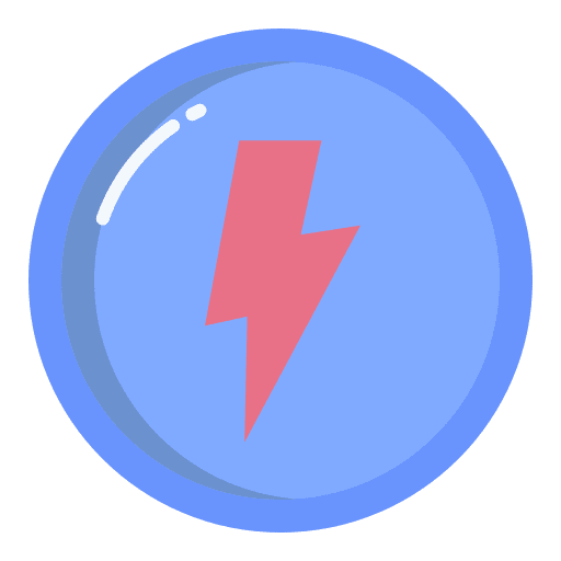 Flash lightning bolt bolt ui icon