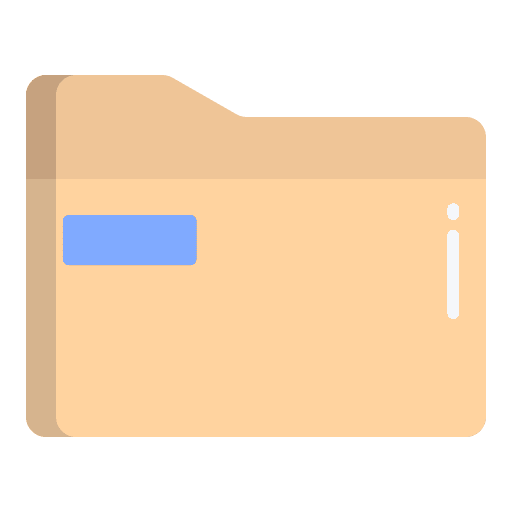 Folder storage files and folders folder icon