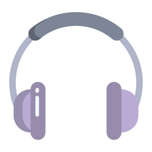 Headphone audio earphones headphone icon