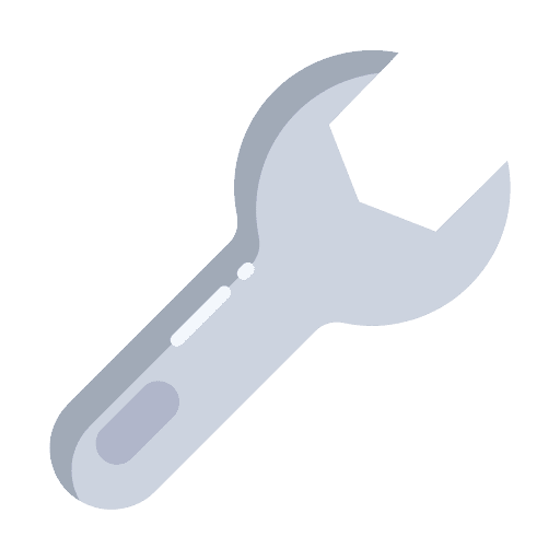 Spanner spanner work construction and tools icon