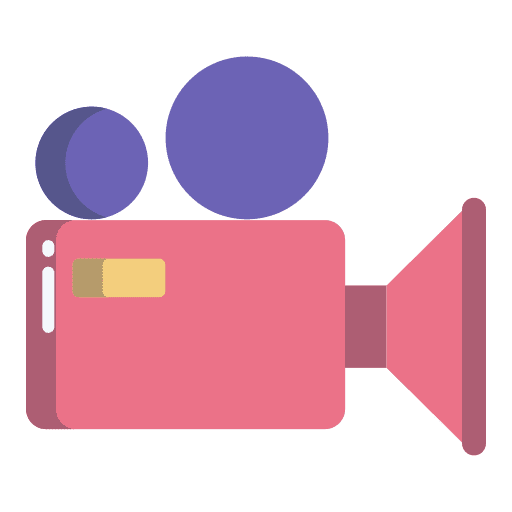 Video cinema video film icon