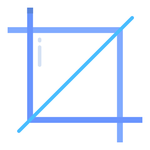 Crop interface edit tools multimedia option icon