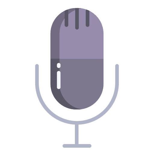 Mic mic music and multimedia voice icon